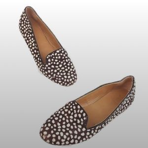 J Crew Cora Leopard Loafers